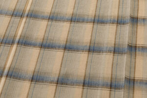 陽山めぐみ作　手紡 木綿 単衣 着物のサブ4画像