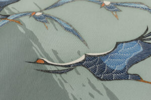 人間国宝 田島比呂子作　塩瀬九寸名古屋帯のサブ3画像