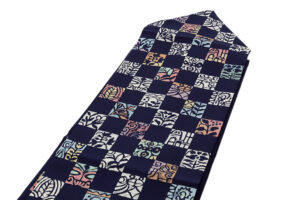 腰原淳策作　塩瀬九寸名古屋帯のサブ1画像