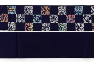 腰原淳策作　塩瀬九寸名古屋帯のサブ5画像