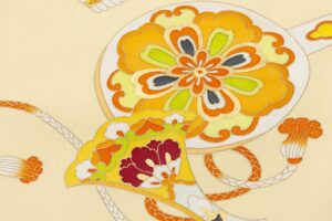 志ま亀製　塩瀬九寸名古屋帯のサブ2画像