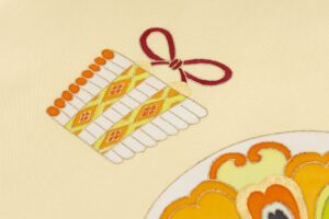 志ま亀製　塩瀬九寸名古屋帯のサブ3画像