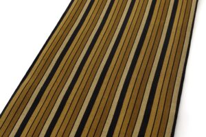 柳崇作　綾織 開き九寸名古屋帯　「小松間道」のサブ1画像