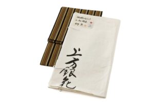 柳崇作　綾織 開き九寸名古屋帯　「小松間道」のサブ4画像