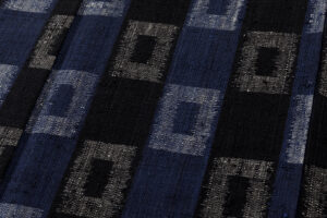 浦野理一作　縦節紬 着物のサブ5画像