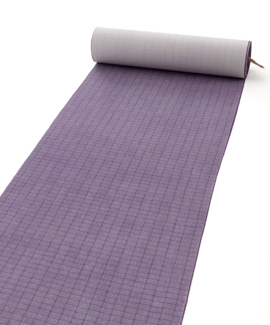 Lineお友達先行公開中：人間国宝 小宮康正作　江戸小紋 着尺　「組違い連子」　未仕立て品のメイン画像