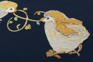 龍村平蔵製　袋帯地　「比翼錦」　 未仕立て品のサブ3画像