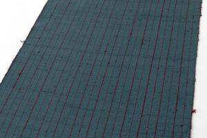 ざざんざ織 着尺　未仕立て品のサブ1画像