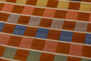 人間国宝 佐々木苑子作　紋織 紬訪問着地　未仕立て品のサブ4画像