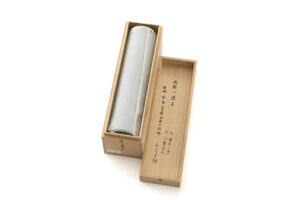 人間国宝 小宮康正作　江戸小紋 着尺　「角紋入連子」　未仕立て品のサブ7画像