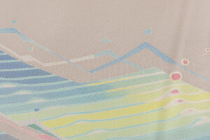 中町博志作　本加賀友禅 色留袖地　未仕立て品のサブ7画像