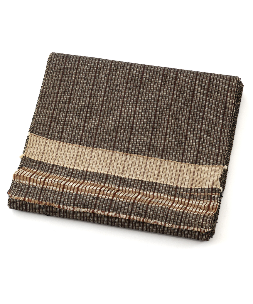 Lineお友達先行公開中：ざざんざ織 着尺　未仕立て品のメイン画像