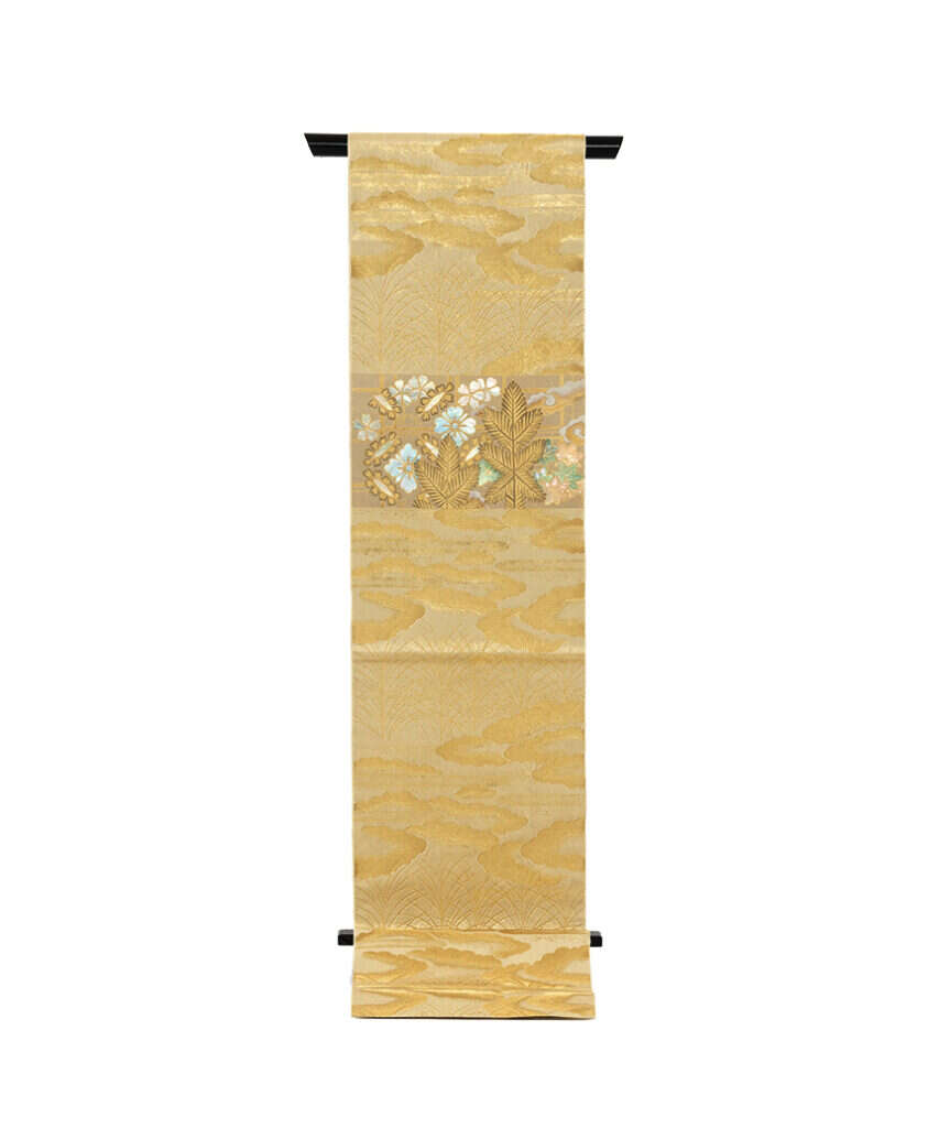 table runner 川島織物　金彩華紋　帯リメイク　長尺 table runner 川島織物 金彩華紋 帯リメイク 長尺 袋帯 | 【公式】川島