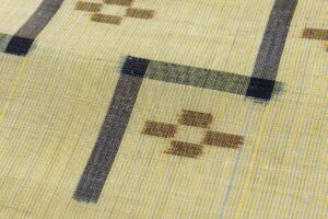 八重山上布 九寸名古屋帯地　未仕立て品のサブ3画像