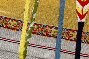 龍村平蔵製　袋帯　「大祝矢」のサブ5画像