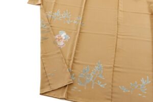 初代 由水十久作　本加賀友禅 訪問着地　未仕立て品のサブ4画像