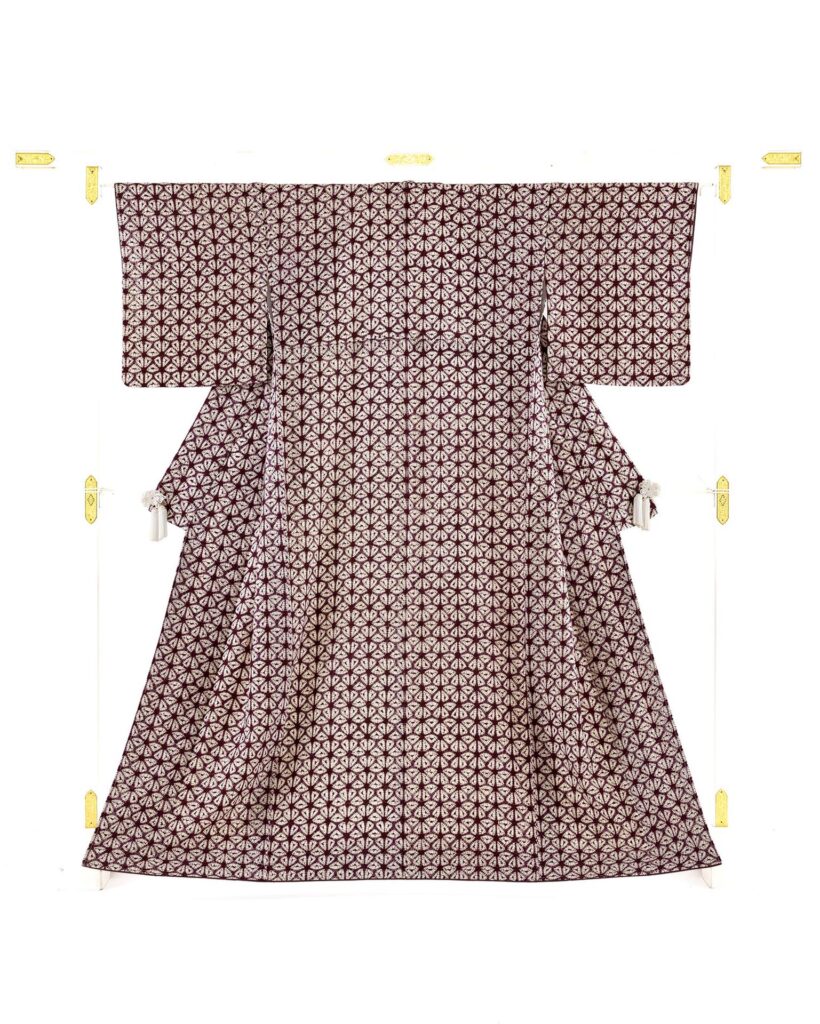 ♦︎きもの結♦︎京本政樹きものコレクション 希少品 名水紬 雪華 五泉