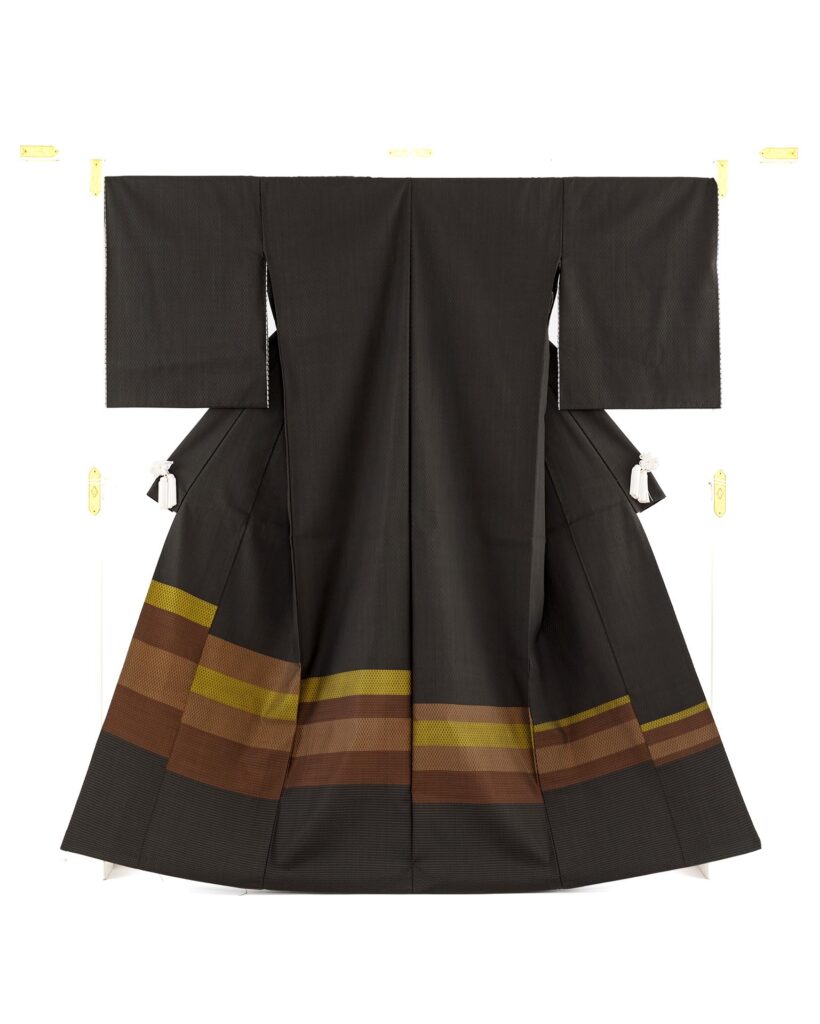 ♦︎きもの結♦︎京本政樹きものコレクション 希少品 名水紬 雪華 五泉