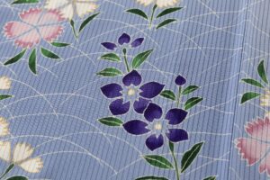 久呂田明功作　絽 訪問着のサブ5画像