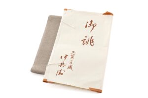 伊兵衛織 入子菱 八寸名古屋帯のサブ5画像