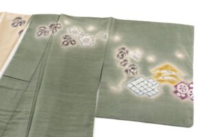 辻が花 紬訪問着のサブ1画像