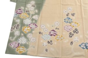 辻が花 紬訪問着のサブ3画像