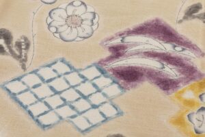 辻が花 紬訪問着のサブ7画像