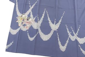 二代目 由水十久作　本加賀友禅 訪問着　「花幕」のサブ3画像