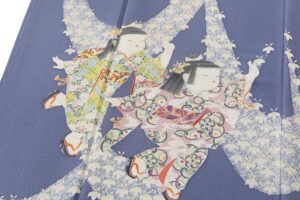 二代目 由水十久作　本加賀友禅 訪問着　「花幕」のサブ5画像